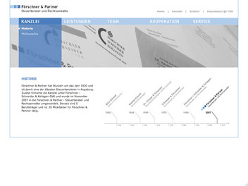 Imagewebseite - Förschner & Partner