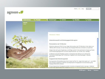 Typo3-CMS - agnion Technologie
