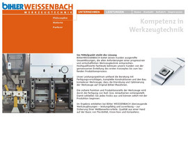 Bihler Weissenbach – Design der Unternehmenspräsenz