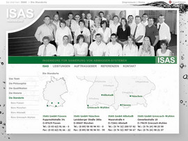 ISAS GmbH – Webdesign